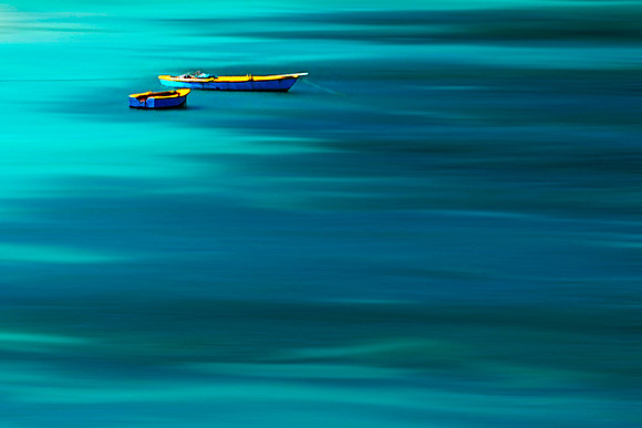 Boats at Grand Anse, Granada