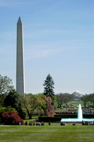 View of Washington Monument from Whitehouse