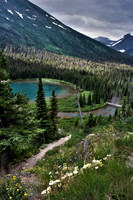 Lake Josephine from Trail