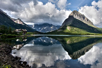 Swiftcurrent Lake - Reflections at Sunrise