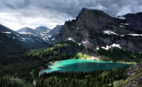 Grinnell Lake - Storm Passing