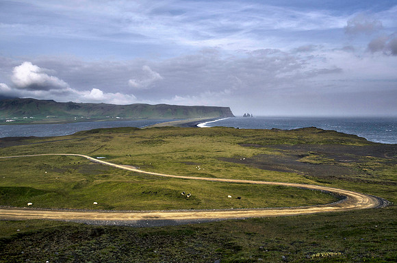 Dirt Road at Dyrholaey