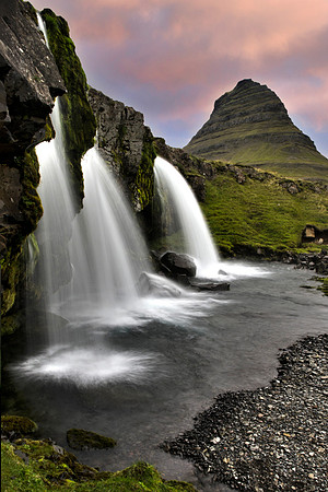 Silky Waterfall at Kirkjufellsfoss