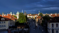 Charles Bridge in Magic Light after Rain