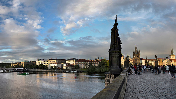 Magic Hour on Charles Bridge