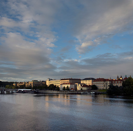 Evening Light on the Vltava