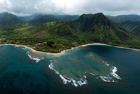 Aerial View of Tunnels Beach