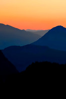 Mountain Ridges - Rainier National Park