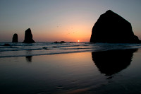 Haystack Rock Reflection