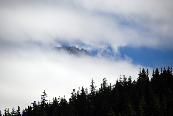 Mountain Peek - Cascades