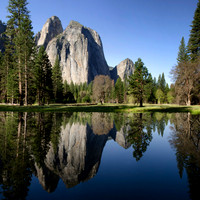 Scenic Reflection - Yosemite