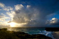 Storm Clouds off Barbados Coast