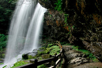 Under Dry Falls - Highlands NC